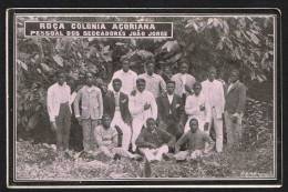 SAO TOME AND PRINCIPE (Africa) - Roça Colonia Açoriana - Pessoal Dos Secadores João Jorge - Santo Tomé Y Príncipe