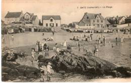 44...LOIRE ATLANTIQUE......BATZ........LA PLAGE............. EC R ITE... . . . ‹(•¿• )› - Batz-sur-Mer (Bourg De B.)