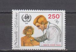 Nouvelle-Calédonie YT 565 ** : OMS , Médecin - 1988 - Neufs