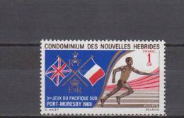 Nouvelles-Hébrides YT 283 ** : Course De Relais - 1969 - Unused Stamps