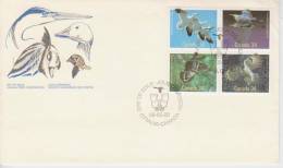 Canada YT 955/8 FDC : Oiseaux Du Canada , Héron , Tétras , Oie - 1986 - Collections, Lots & Séries