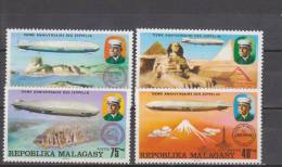 Madagascar YT 580/3 ** : Zeppelins - 1976 - Zeppelins