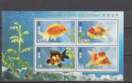 Hong-Kong YT BF 29 ** : Poissons Rouges - 1993 - Hojas Bloque