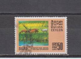 Ceylan YT 415 Obl : Daim - 1970 - Gibier