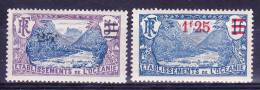 Océanie N°62 Et 63 Neufs Charnieres - Unused Stamps