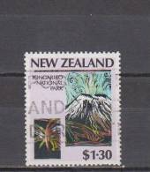 Nouvelle-Zélande YT 963 Obl : Parc Et Volcan - 1987 - Vulkanen