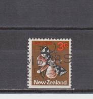 Nouvelle-Zélande YT 512a Obl : Papillon - 1970 - Used Stamps