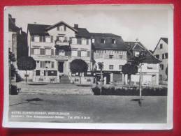 SUISSE - BESITZER : OTTO SCHMIDMEISTER-MÛLLER - HOTEL SCHWEIZERHOF , KREUZLINGEN - CARTE RARE - - Kreuzlingen