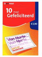 NEDERLAND  BOEKJE  10 OM TE FELICITEREN    2002 ** - Booklets & Coils