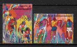 Nations Unies (Genève) - 1996 - Yvert N° 317 & 318 **  - Sport Et Environnement - Unused Stamps