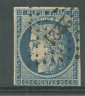 France No: 4 A Cote 70 Euros Y T - 1849-1850 Ceres