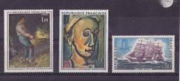 LOT DE TIMBRES(ANNEE 1971)N* 1672/1673/1674 NEUF** - Verzamelingen