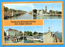 Germany - Rostock - Warnemunde Am Alten Strom .stamp  KARL MARX.leuchtturm, Phare. - Rostock