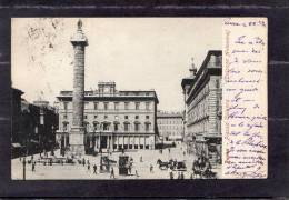 34817     Italia,     Roma  -  PIazza  Colonna Antonina,  VG  1904 - Piazze