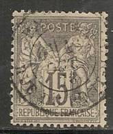 FRANCE - 1876-78  SAGE (Type I) Yvert # 66  -  USED - 1876-1878 Sage (Type I)