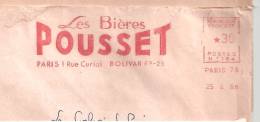 "Le Pousset", Bolivar - EMA Secap N - Enveloppe Entière  (K142) - Bier