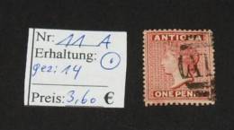 Antigua   Michel Nr:  11  A  Gebraucht   #3141 - 1858-1960 Kolonie Van De Kroon