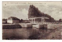 Cpa  St Valery Sur Somme  Pont-levis - Saint Valery Sur Somme