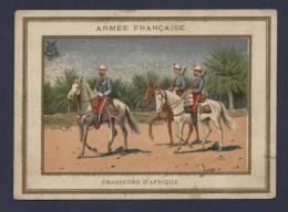 Chromo Armée Française Chasseurs D'afrique - Histoire