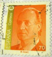 Spain 1998 King Juan Carlos I 70 - Used - Cartas & Documentos