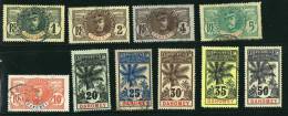 DAHOMEY Général Faidherbe, Palmiers  Oblitérés - Used Stamps