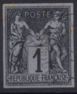 #25# COLONIES GENERALES N° 37 Oblitéré Petit-Bourg (Guadeloupe) - Sage