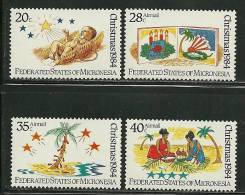 Micronesia     "Christmas 1984"    Set  SC# 22-C7-9 MNH** - Micronesia