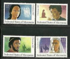 Micronesia    "Christmas 1987"    Set   SC# 58-C31-33  MNH** - Micronesië