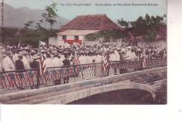 Cart Colori IN THE PHILIPPINES Dedication Of The Alice Roosevelt Bridge - Philippines