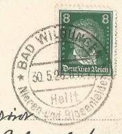 BAD WILDUNGEN Helenental Stempel Helft Nieren- Und Blasenleiden Hessen 1928 - Bad Wildungen