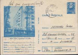 Romania-Postal Stationery Postcard 1986-Felix Spa-Balneal Complex UGSR - Hydrotherapy