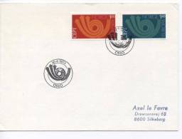 Norway FDC EUROPA CEPT Complete On Cover 30-4-1973 - 1973