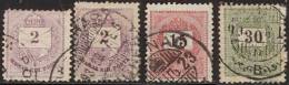 HUNGARY  - LOT - USED - O+Wz - Ongebruikt