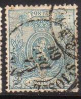 24A  Obl  Dc  St Josse  100 - 1866-1867 Coat Of Arms