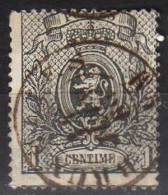 23A  Obl  BXL - 1866-1867 Piccolo Leone