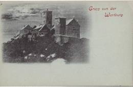 GRUSS VON DER WARTBURG AVEC TIMBRE REICHSPOST NEUF AU DOS VOIR SCAN - Oberhof