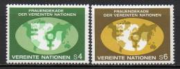 Nations Unies (Vienne) - 1980 - Yvert N° 9 & 10 ** - Ongebruikt