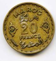 20 Francs "MAROC" 1371 - Marruecos