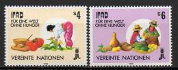 Nations Unies (Vienne) - 1988 - Yvert N° 79 & 80 ** - Nuovi