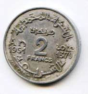 2 Francs "MAROC" Alu 1370  "An 1951" VF / XF - Marocco