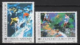 Nations Unies (Vienne) - 1988 - Yvert N° 85 & 86 ** - Nuovi