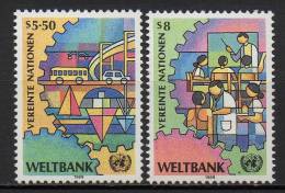 Nations Unies (Vienne) - 1989 - Yvert N° 89 & 90 ** - Nuovi