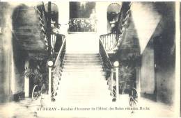 CARTE POSTALE  SAINT PERAY  ESCALIER D HONNEUR DE L HOTEL DES BAINS  RESINEUX ROCHE - Saint Péray