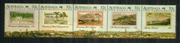 AUSTRALIE.Exploration De L Australie (les Premiers Colons)  1790-1803. The Early Years. Bande De 5 Timbres Neufs ** - Erforscher