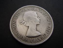 Great Britain 1953 QUEEN ELIZABETH II ONE SHILLING USED COIN As Seen. - Other & Unclassified