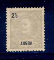 ! ! Angra - 1897 D. Carlos 2 1/2 R - Af. 13 - No Gum - Angra