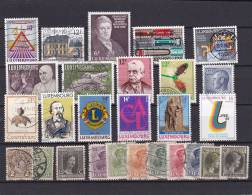 LUXEMBOURG  Lot Oblitérés - Collections