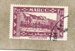 MAROC : Vallée Du Draa - Paysage - Tourisme. - Oblitérés
