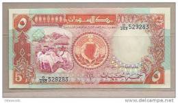 Sudan - Banconota Non Circolata Da 5 Sterline - Sudan