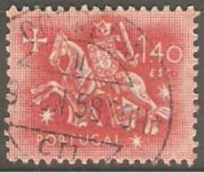 PORTUGAL - 1953,  Selo De Autoridade Do Rei D. Dinis.  1.40 E.   (o)  MUNDIFIL  Nº 769 - Gebruikt